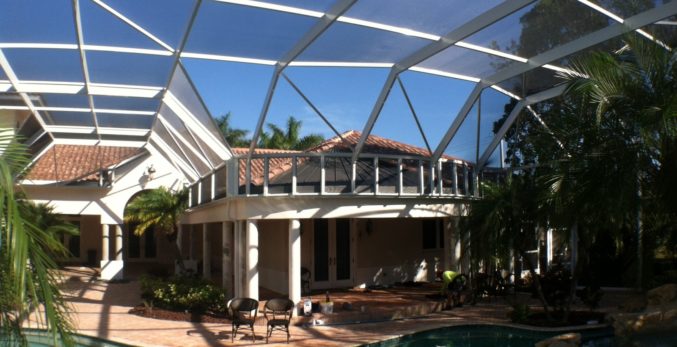 Screened Pool Enclosure from Screen Builder