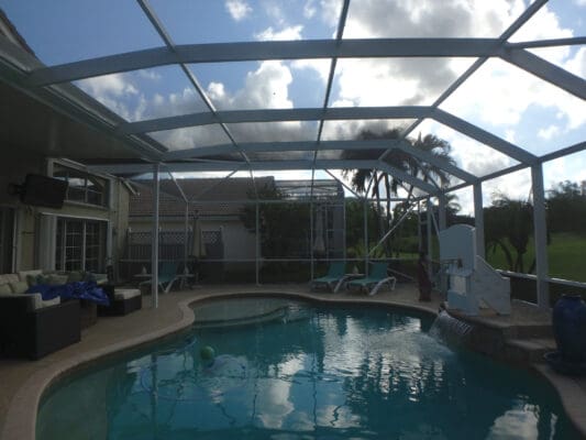 Pool Screen Enclosure, Boca Raton, FL | Décor Screen Doors | Patio Screen Enclosure |