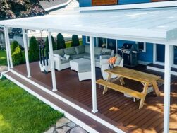Insulated roof patio cover